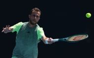 Hugo Gaston at the 2024 Australian Open.